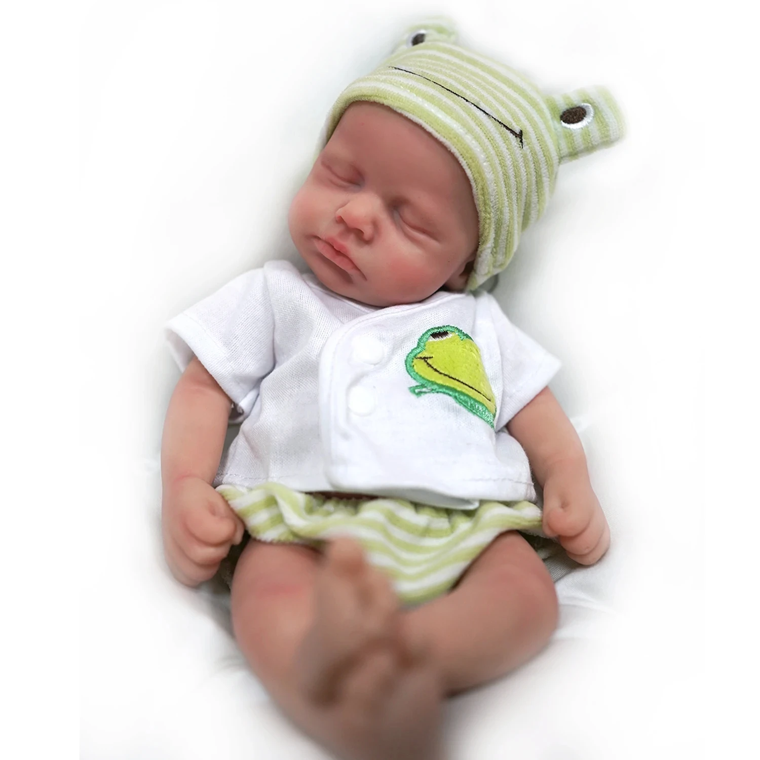 Kids Educational Songs - Boneca de Silicone Menino Micro Preemie