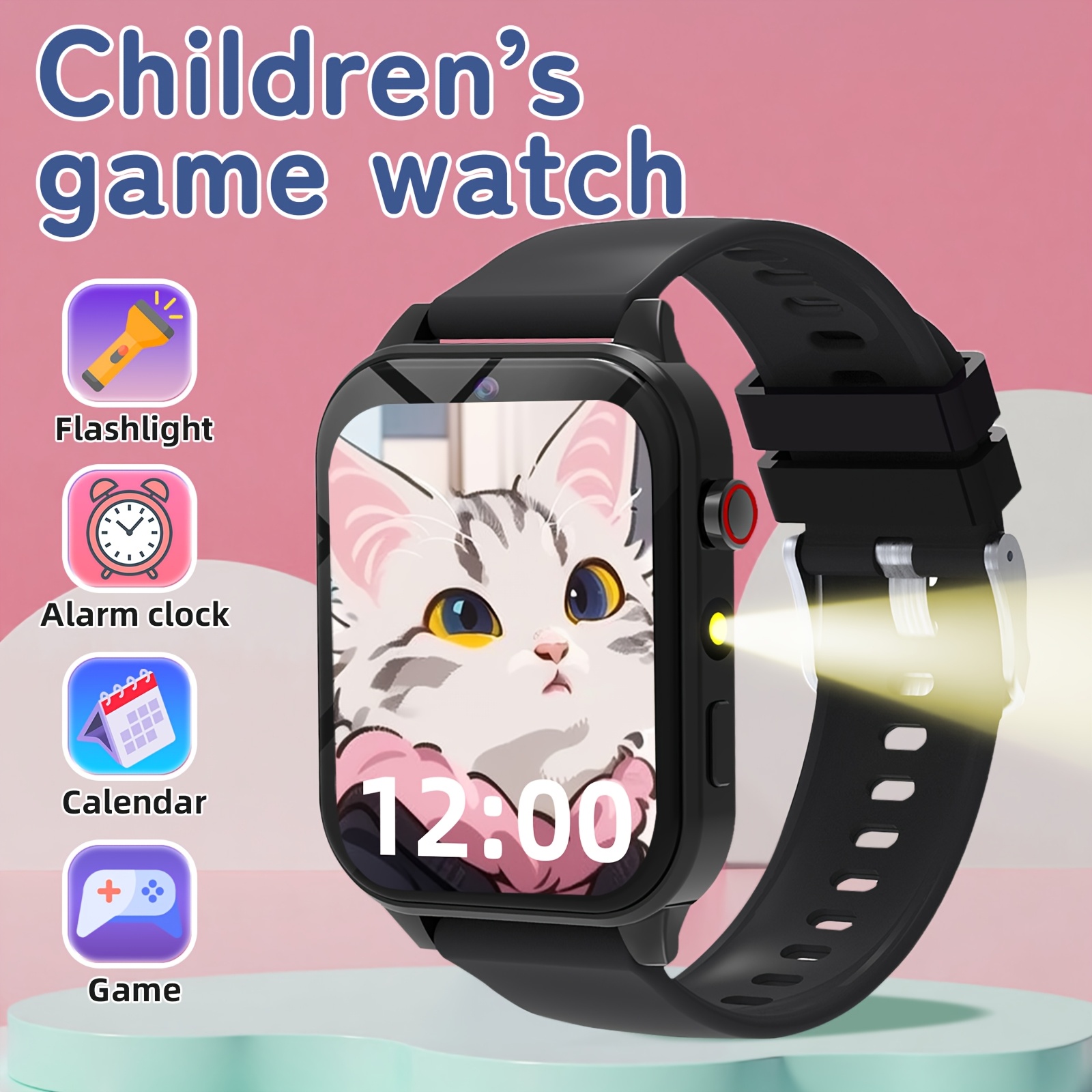 Kids Educational Games Learn English - Relógio Inteligente para Crianças com Jogos