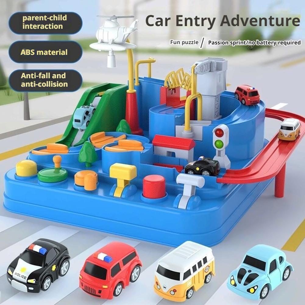 Kids Education Learning - Modelo de carro ferroviário de corrida,
