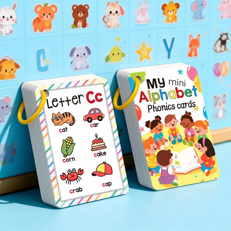 Flash Card Alphabet - Cartões de Cognição do Alfabeto Animal
