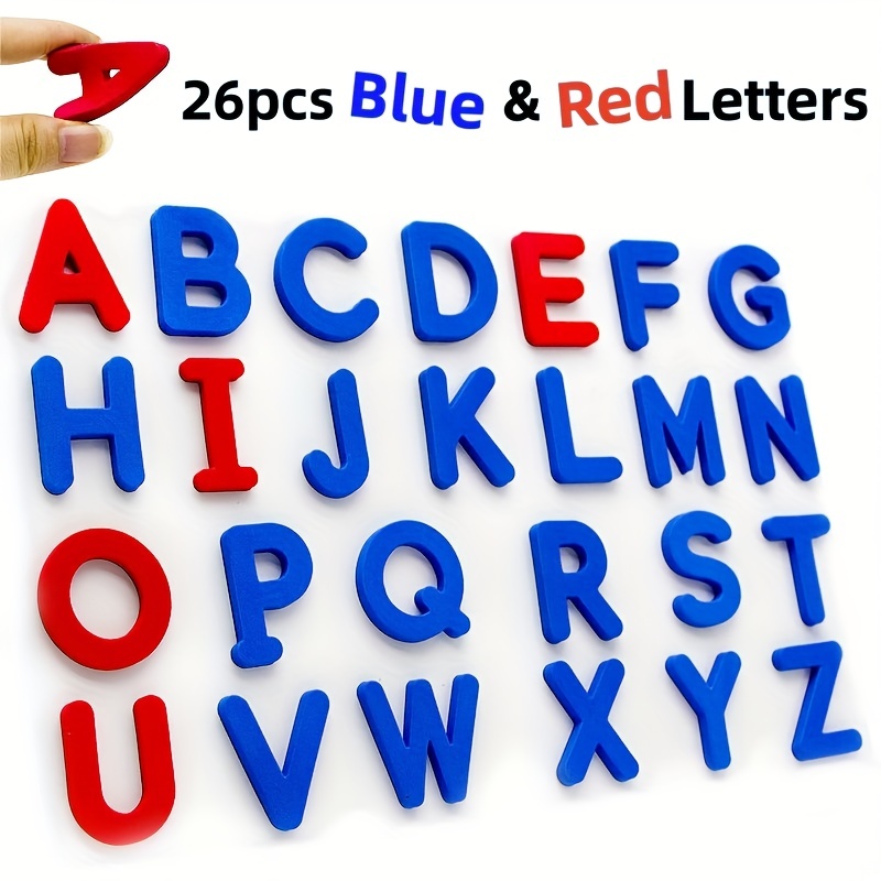Kids Educational - Alphabet Numbers & More - Adesivos magnéticos de letras em inglês