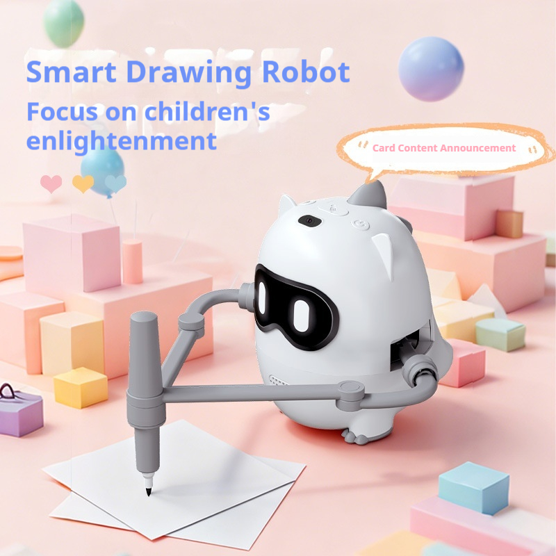 Kids Education Learning - Robô Dinossauro Inteligente Genérico para Desenho,