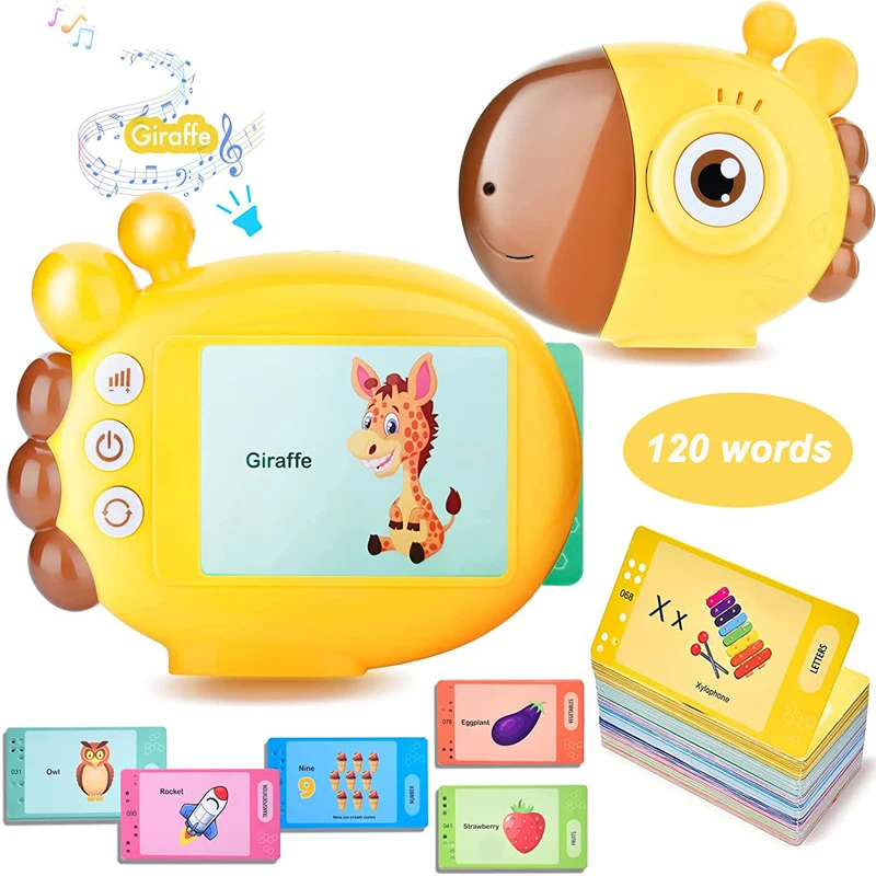 Girafa leitor de cartão flash  - Kids Educational Games Learn English avaliação e preço