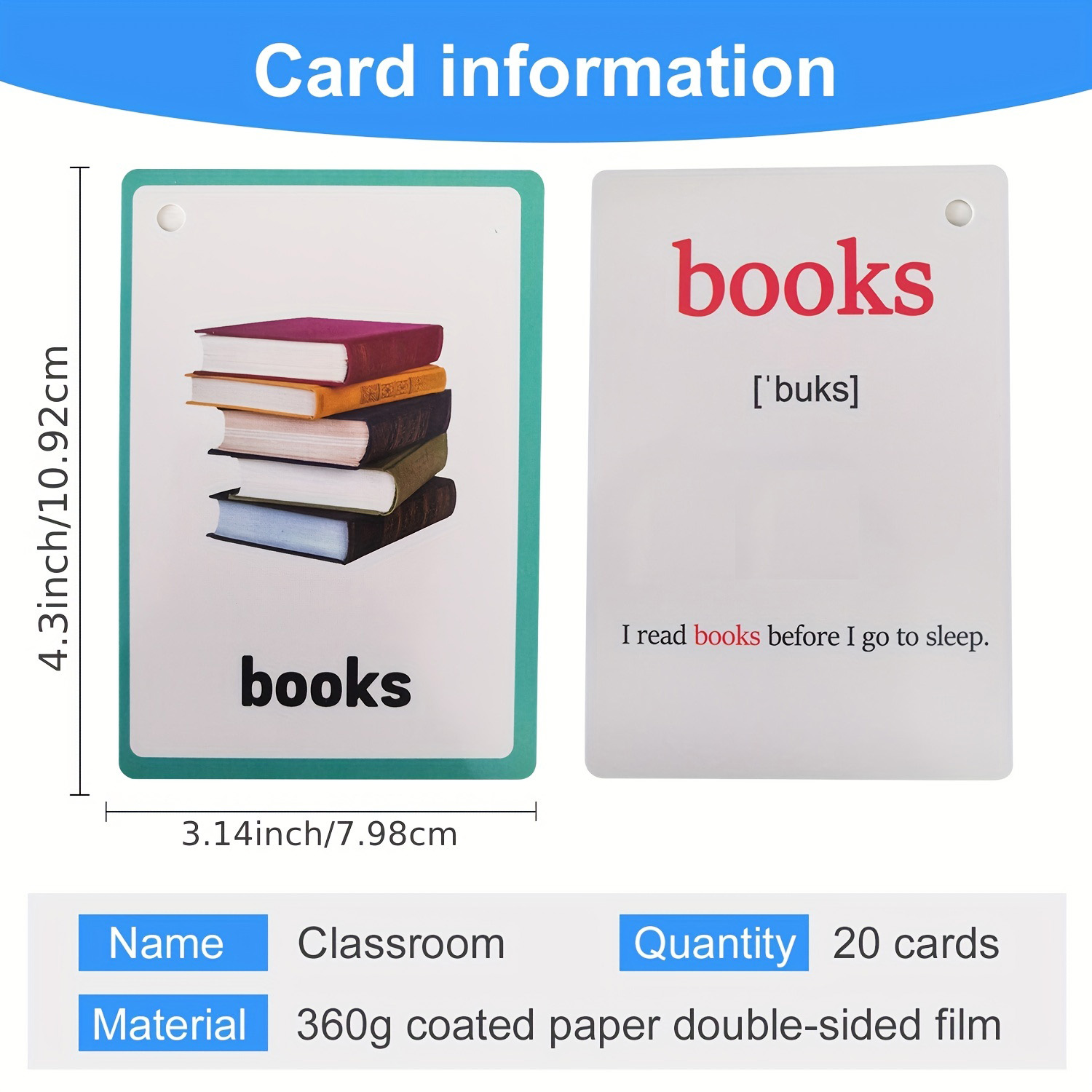 Cartões de aprendizagem de voc - Flash Card Alphabet avaliação e preço