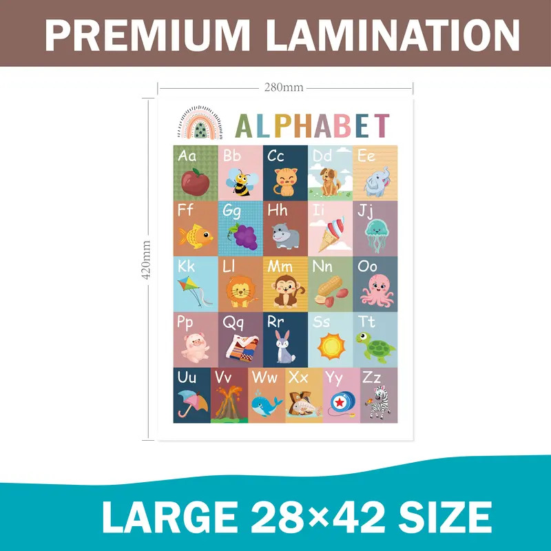 16 pçs montessori iluminar edu - Kids Education Wallpaper avaliação e preço