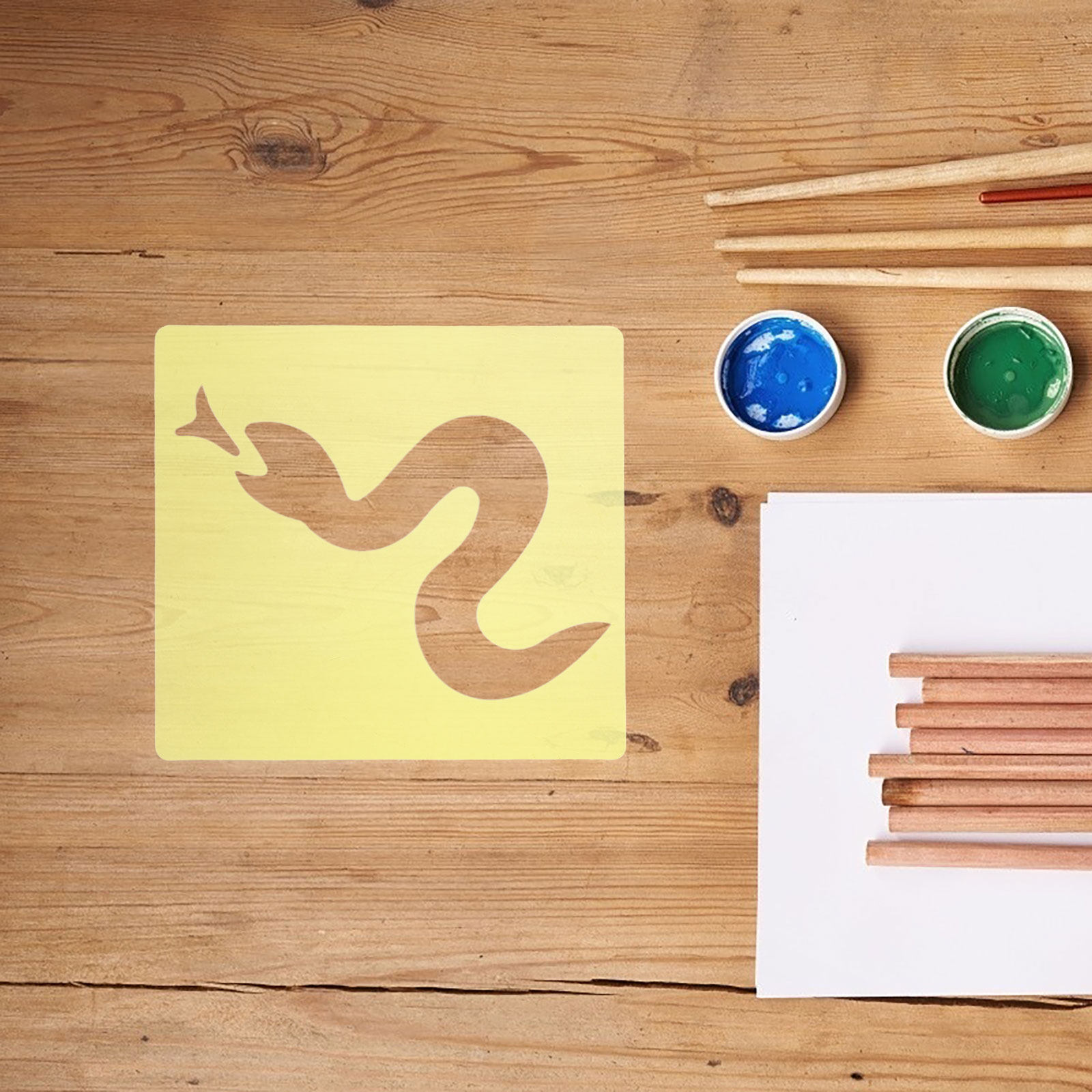 12 Peças de Estênceis de Desen - Kids Education Wallpaper avaliação e preço