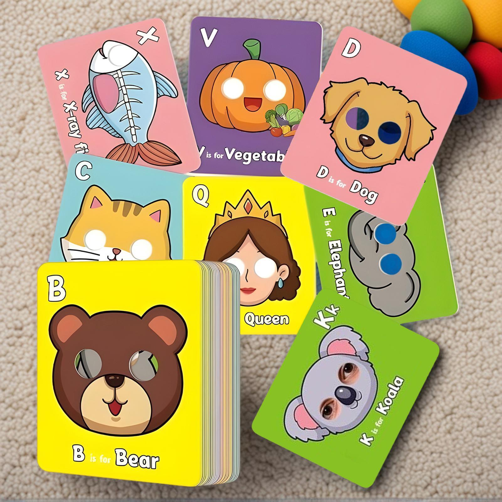 26 peças cartões flash do alfa - Flash Card Alphabet avaliação e preço