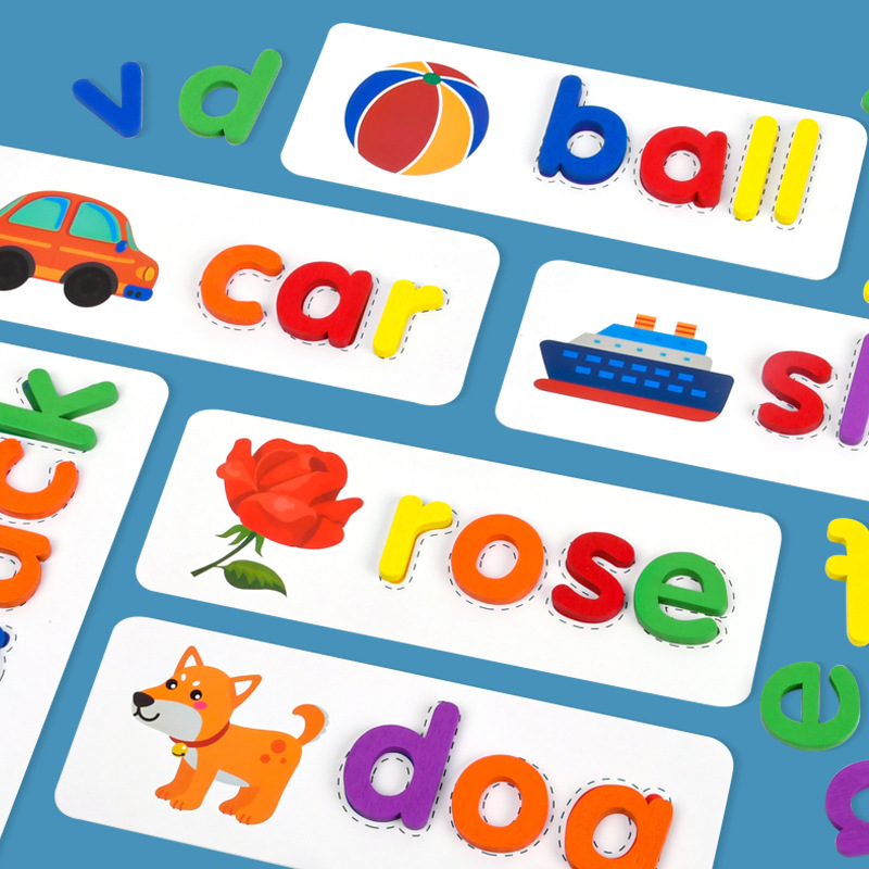 52 pçs alfabeto inglês ortogra - Kids Educational Games Learn English avaliação e preço