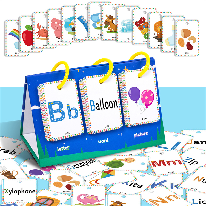 Educação precoce carta cartão  - Flash Card Alphabet avaliação e preço