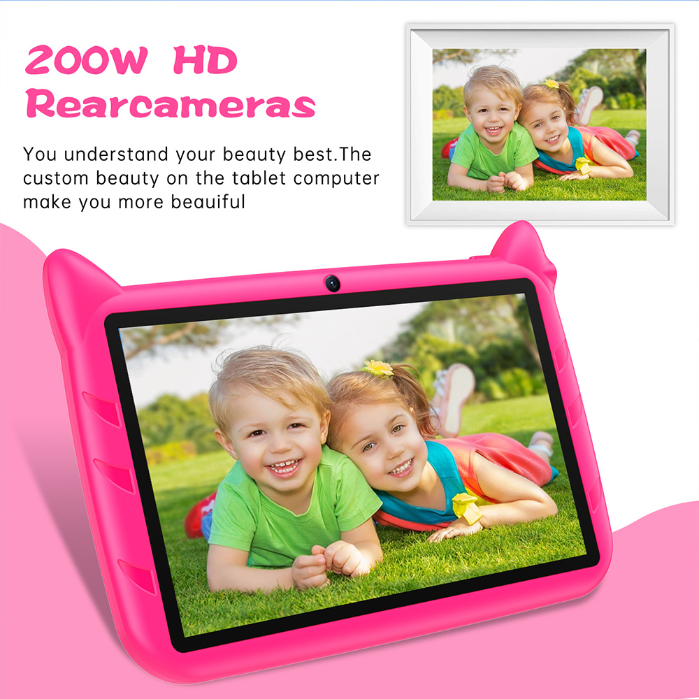 Novo 5g wifi crianças tablet 7 - Kids Educational Games Learn English avaliação e preço