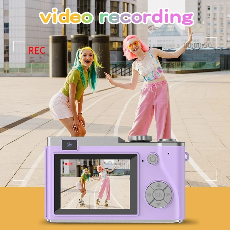 Câmera digital 4k hd câmera in - Kids Education Images avaliação e preço