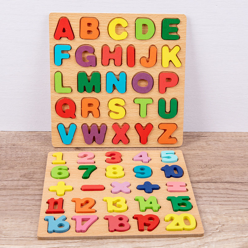Alfabeto de madeira quebra-cab - Kids Educational - Alphabet Numbers & More avaliação e preço