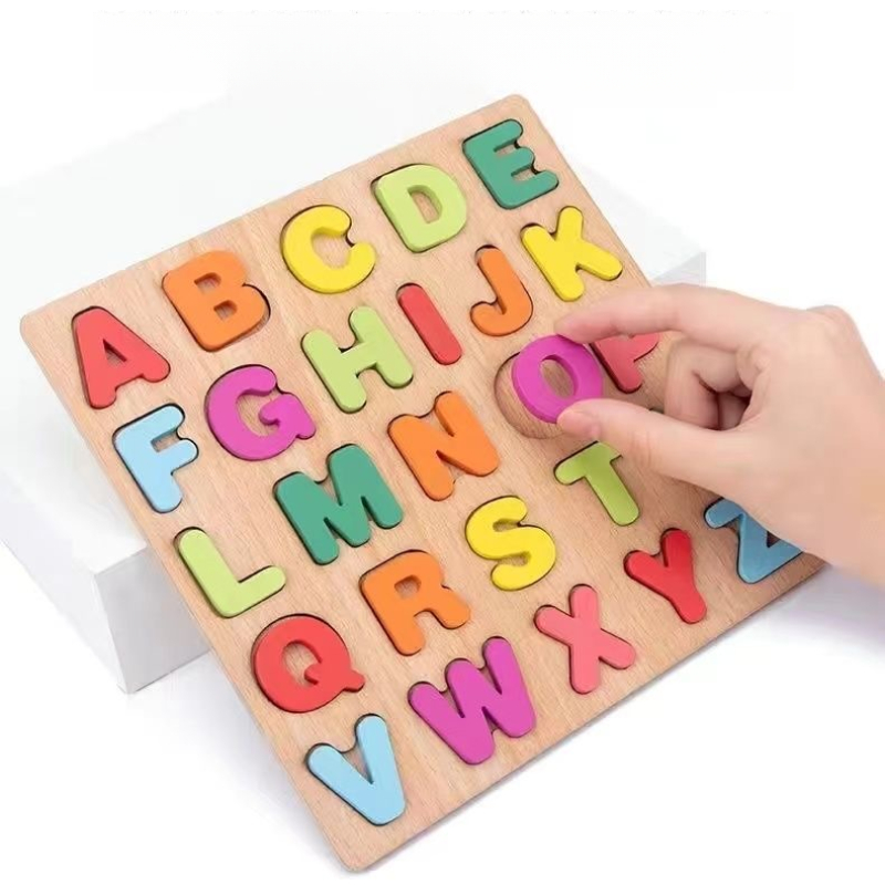 Alfabeto de madeira quebra-cab - Kids Educational - Alphabet Numbers & More avaliação e preço