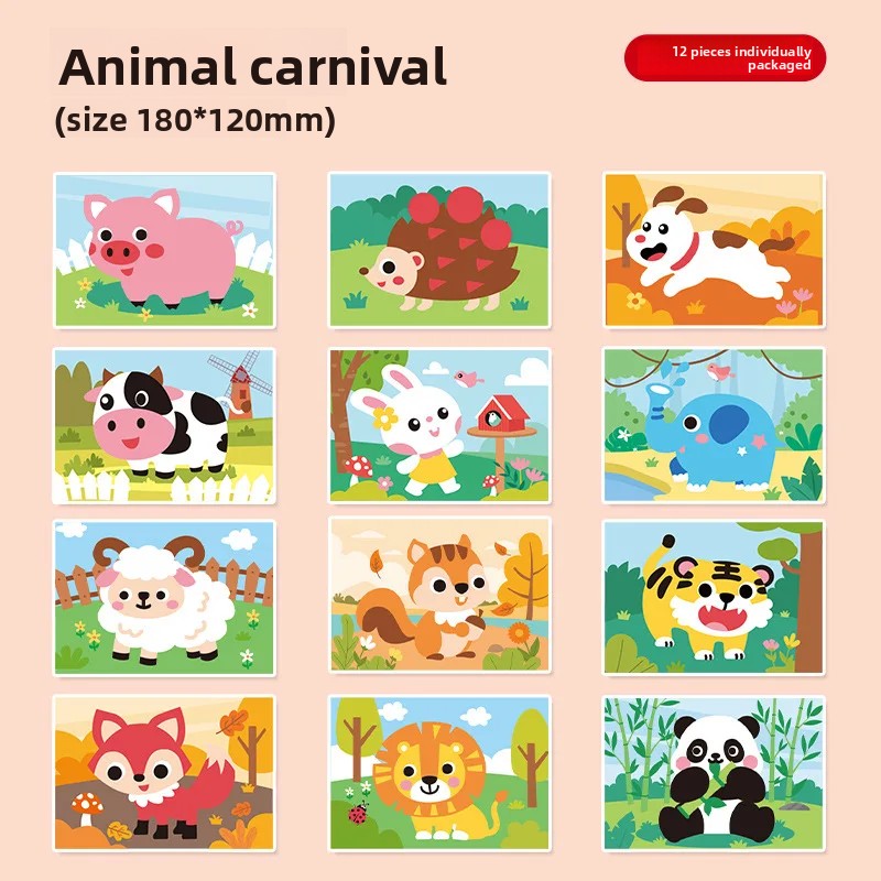Conjunto de 12 Adesivos 3D de  - Kids Education Wallpaper avaliação e preço