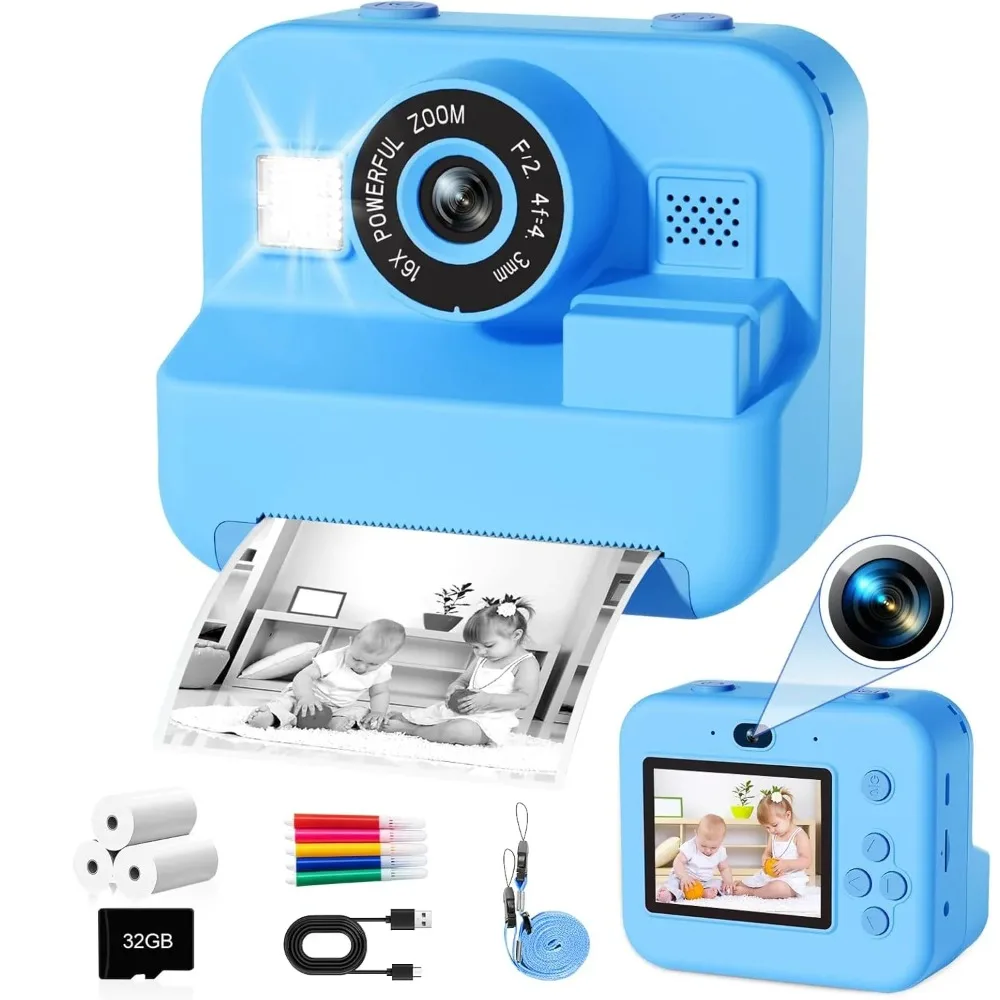 Câmera fotográfica portátil pa - Kids Education Images avaliação e preço
