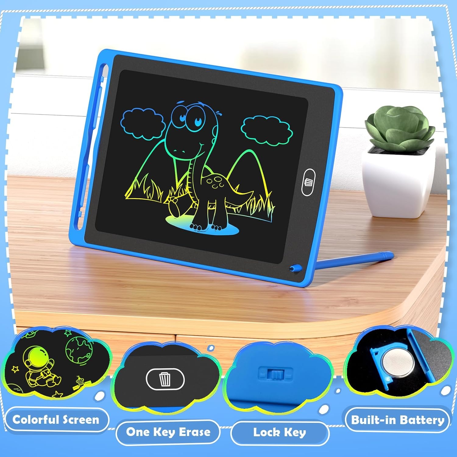 Tablet de Escrita LCD para Cri - Kids Education Learning avaliação e preço