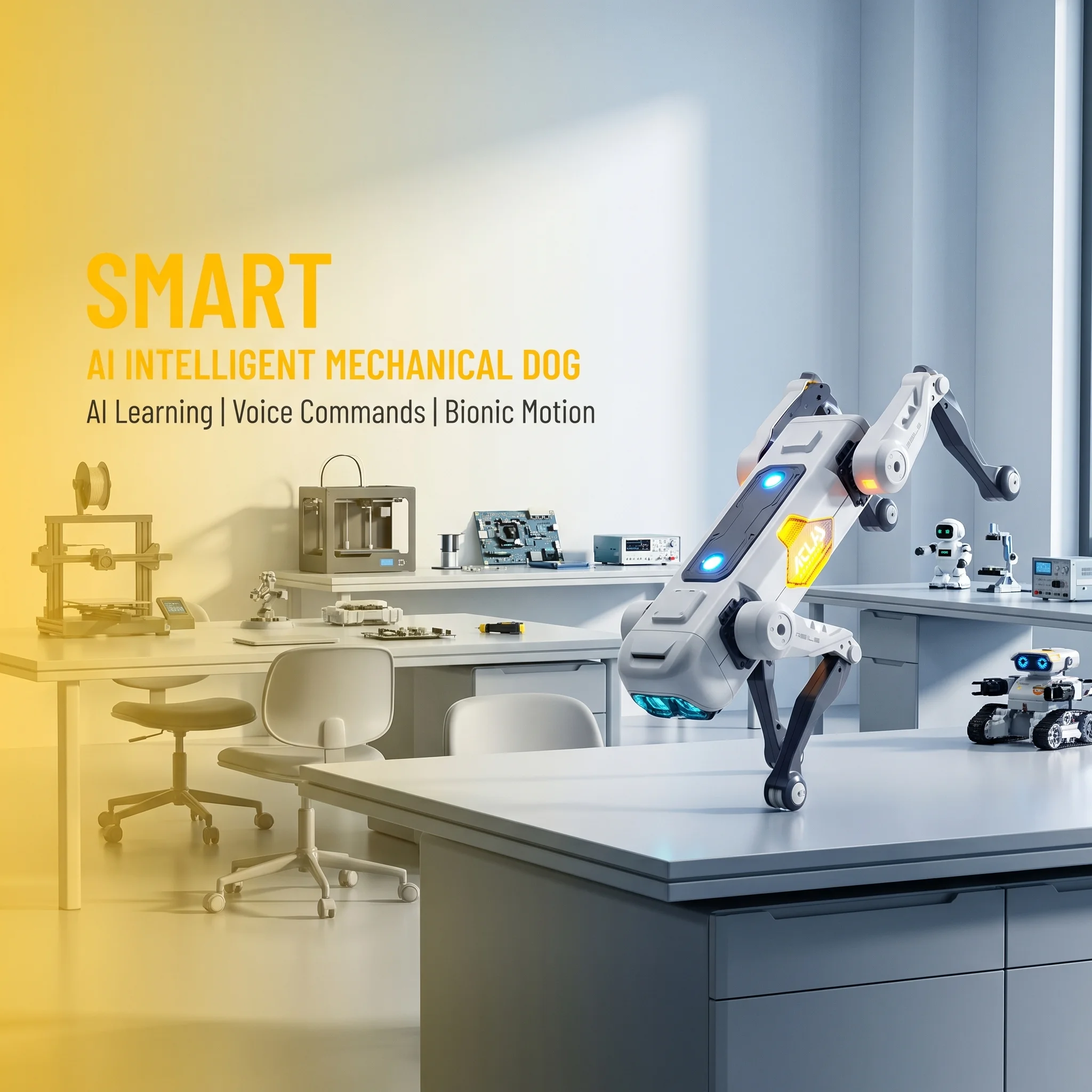 Cão Robô Inteligente com IA, C - Kids Education Learning avaliação e preço