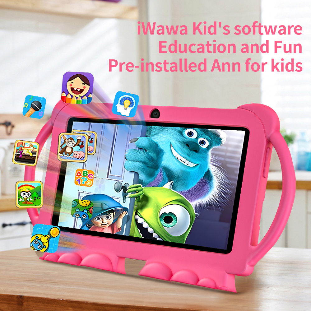 7 Polegada novos tablets andro - Kids Educational Games Learn English avaliação e preço